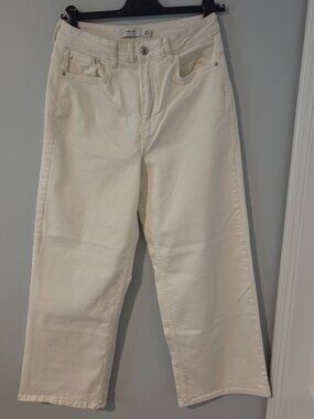 B Young Cream Jeans
